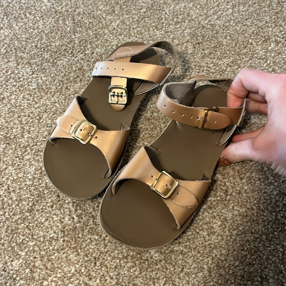 Girls Saltwater Sandals